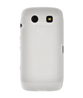 Amzer Silicone Skin Jelly Case - Trant White For BlackBerry Torch 9850,BlackBerry Toch 9860