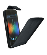 Amzer Flip Case - Black For Google Galaxy Nexus &Samsung Galaxy Nexus