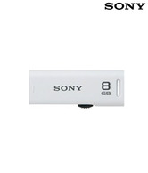 Sony Micro Vault Classic 8GB Pen Drive (White)