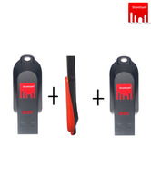 Strontium Pollex Series USB Flash Drive (8GB)-(Combo Pack of 3)