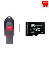 Strontium Pollex Series USB Flash Drive (8GB)+Strontium 4GB MicroSD Card (Class 4)