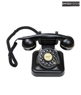 Swiss Voice Vintage the Antique Phone (Black)