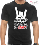 Teesort Cool Black T- Shirt