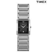 Timex Fashion Sleek Black Dial Watch