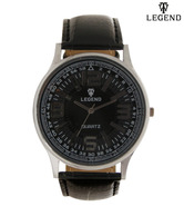 Legend Black Mechanical Design Dial Watch
