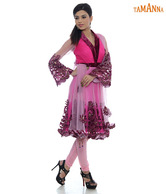 Tamanna Pink Modish Anarkali Suit