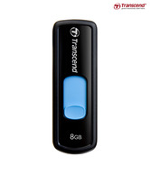 Transcend Jet Flash 500 Pen Drive 8GB (Blue)