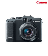 Canon PowerShot G15 12.1MP Point & Shoot Camera (Black) (with 4GB SD Card + Carry Case)