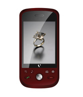 Videocon Touch Phone V1654(Red)