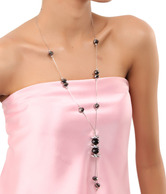 Pretty Women Black Y-Neckpiece