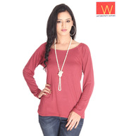 W Vintage Red Top