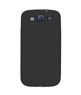 Amzer Silicone Skin Jelly Case - Black for Samsung GALAXY S III GT-I9300