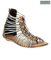 Catwalk Gunmetal Flat Gladiators