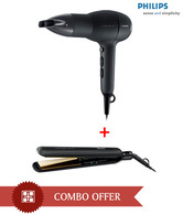 Philips Hair Dryer HP-4997 + Philips HP 8309 Hair Straightener