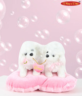 Play-n-Pets Couple Dog Soft Toy