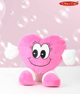 Play-n-Pets Lovely Heart Soft Toy
