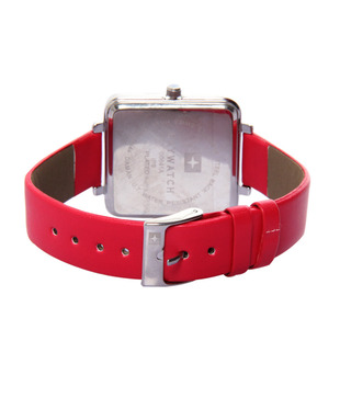 Baywatch Square Red Watch