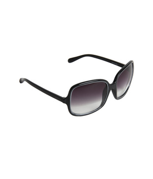 Idee Black Silver Rim Sunglasses 