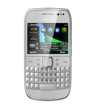 Nokia-E6 (Silver) 