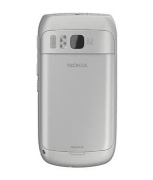 Nokia-E6 (Silver) 