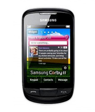 Samsung S3850 Silver Gray 