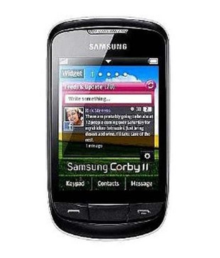Samsung S3850 Silver Gray 