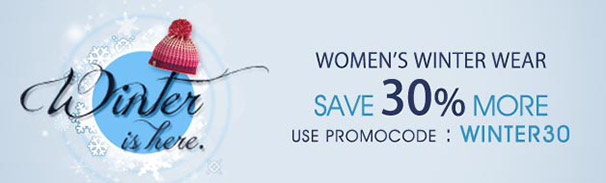  Women's Winter Wear: Save 30% More