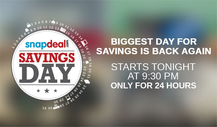  Biggest Day for Savings is back again!