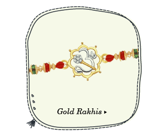 Gold Rakhis
