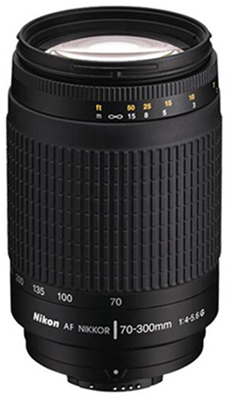 Nikon AF Zoom-Nikkor 70-300 mm f/4-5.6 G (4.3x) Lens Price in India