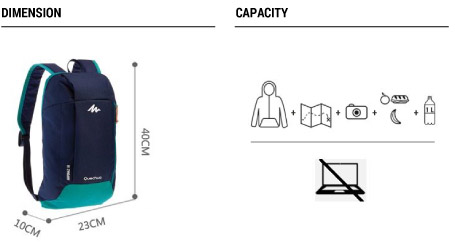 buy quechua bags