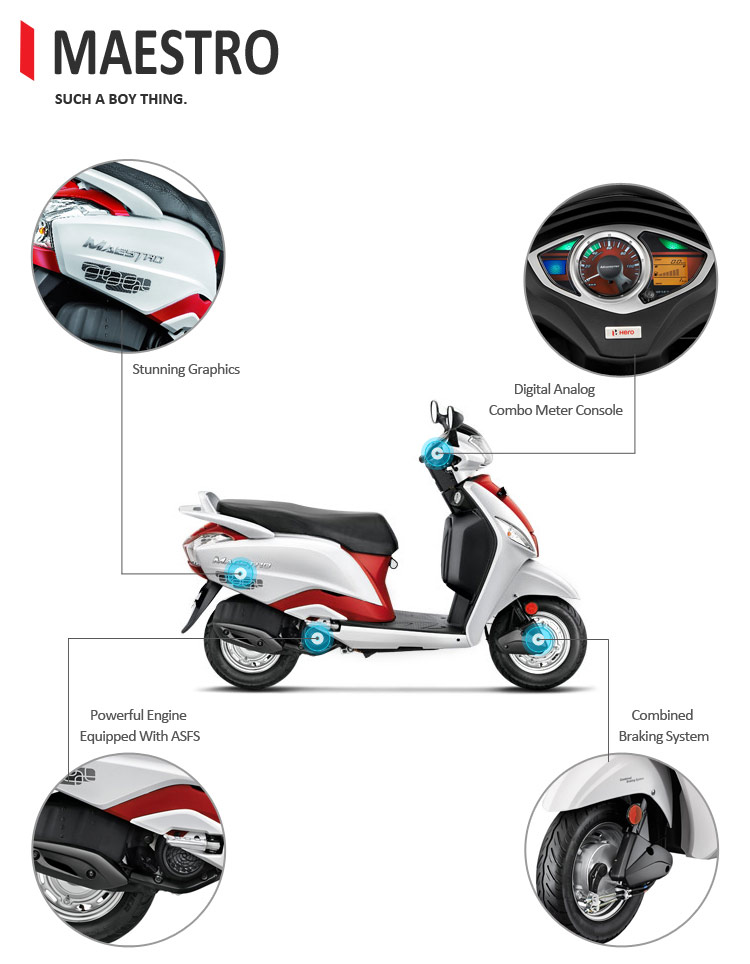 maestro scooty parts