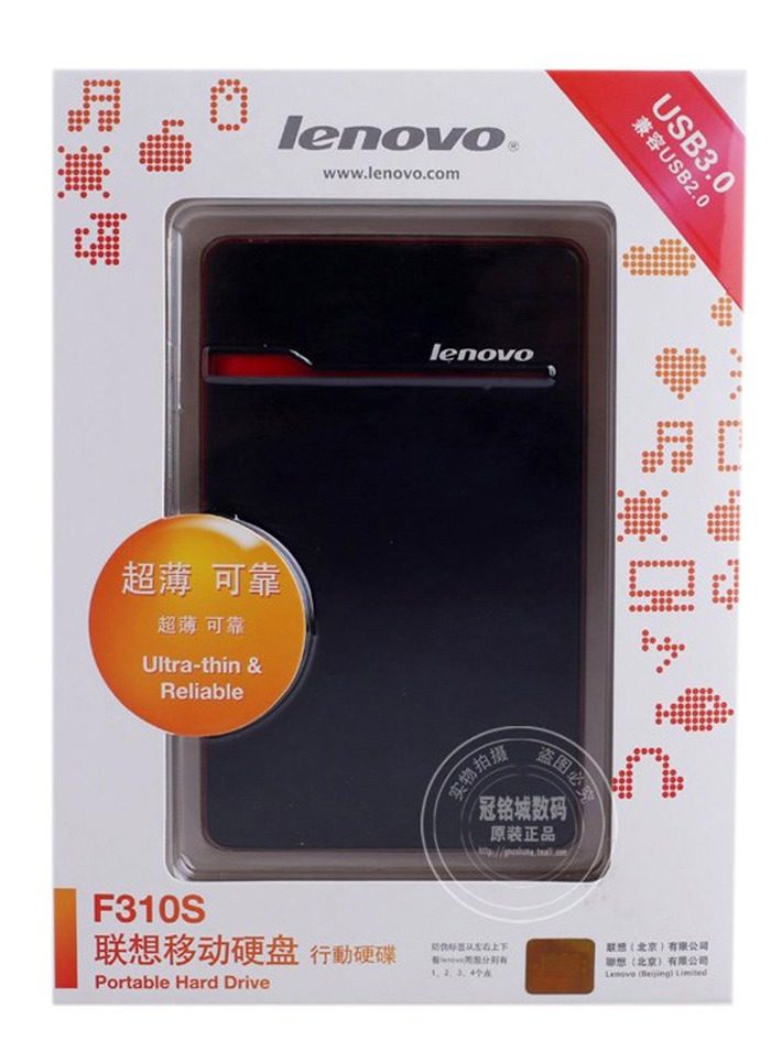 Lenovo 1Tb Portable Hard Drive (F310S) Buy Rs./ Online