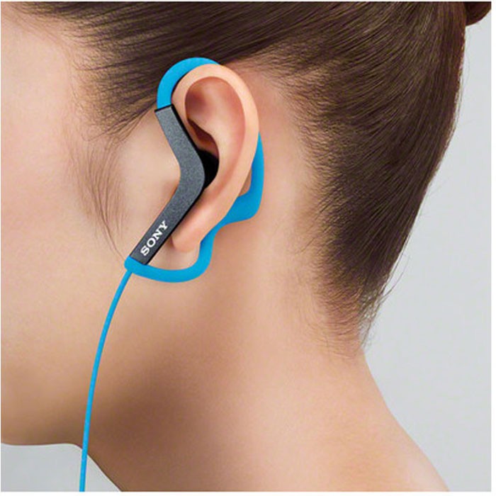 Sony MDR-AS200 Sports In-Ear Headphones Without Mic (Blue) - Buy Sony MDR- AS200 Sports In-Ear Headphones Without Mic (Blue) Online at Best Prices in  India on Snapdeal