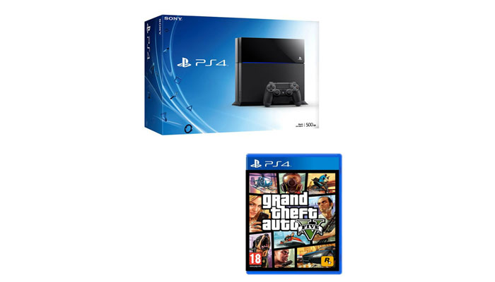 Buy Playstation 4 500 Gb Gta V Online At Best Price In India Snapdeal 2296