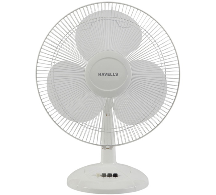 Havells 400 mm Swing LX Table Fan White Price in India Buy Havells