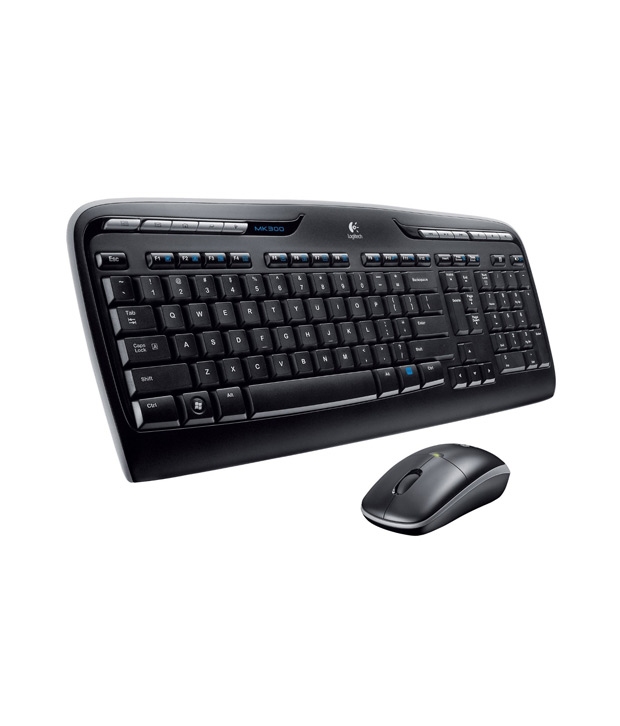 Logitech mk330 Black USB Wired Keyboard Mouse Combo Keyboard - Buy