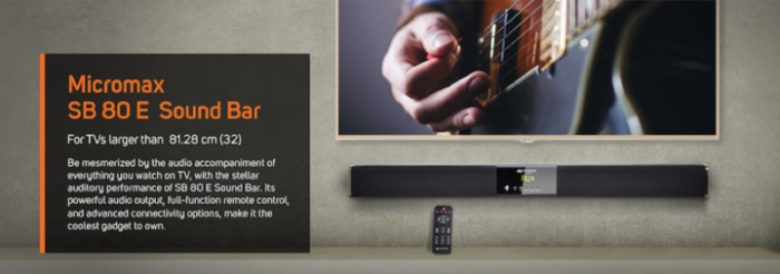 micromax sb90m 80 w bluetooth soundbar
