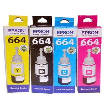 Epson Colour Toner For Epson L Series Printers Set Of 4 - Buy Epson ...