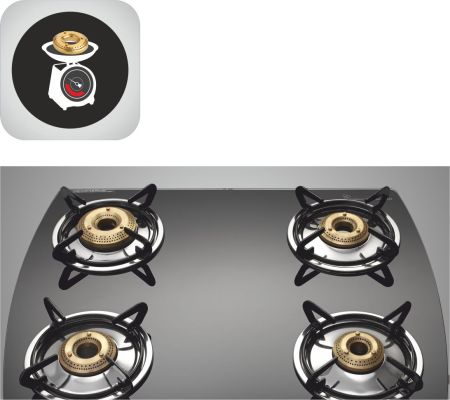 preethi blu flame jumbo gas stove