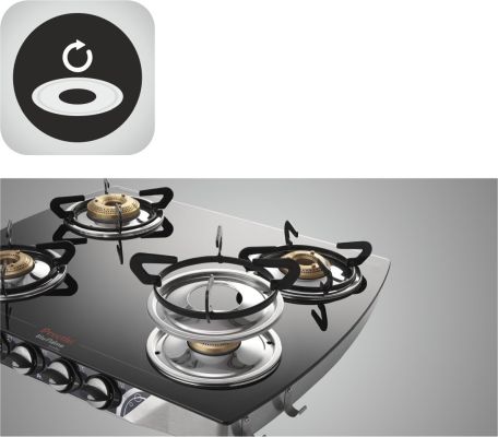 preethi 4 burner stainless steel gas stove price