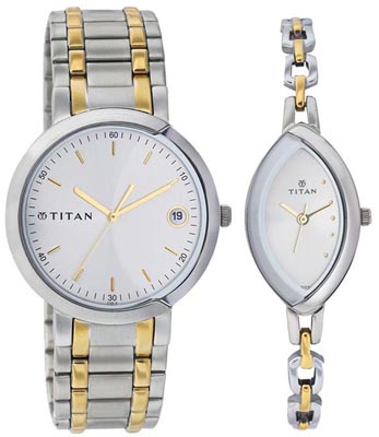 titan wrist watch for couple