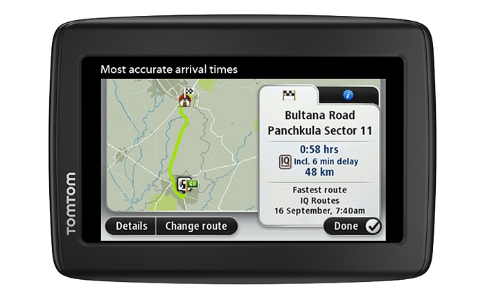 tomtom touch gps