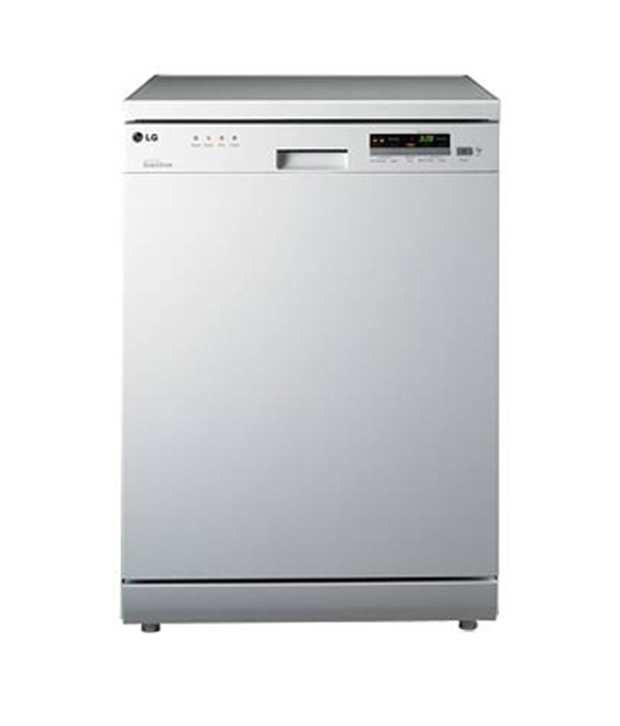LG D1451WF 14 Place Settings Dishwasher White , Dishwashers