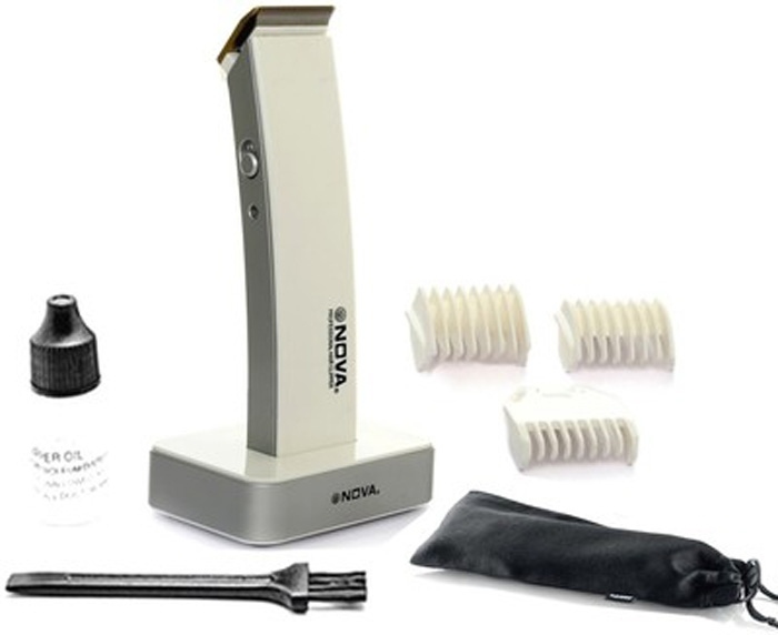 Nova Titanium Blades (NHT 1075) Trimmer for Men (White) Buy Nova