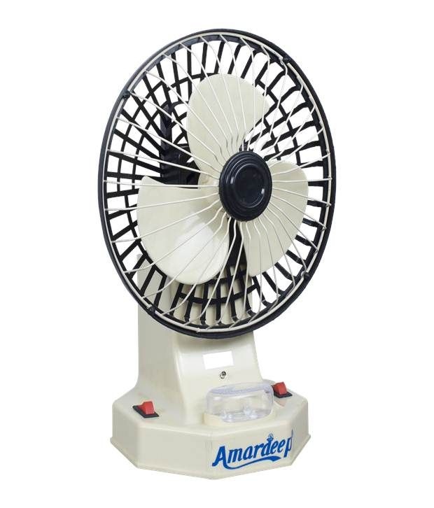 Amardeep AD541 LED Emergency Rechargable Light & Table Fan Price in