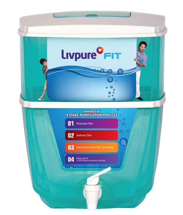 Livpure Fit Gravity Water Purifier 17L Price in India Buy Livpure