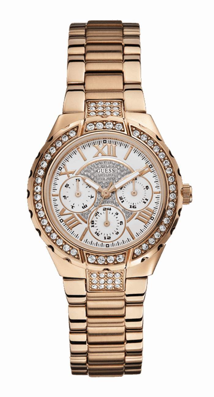 Guess W0111L3 Analog Chronograph Women's Watch Price in India Buy