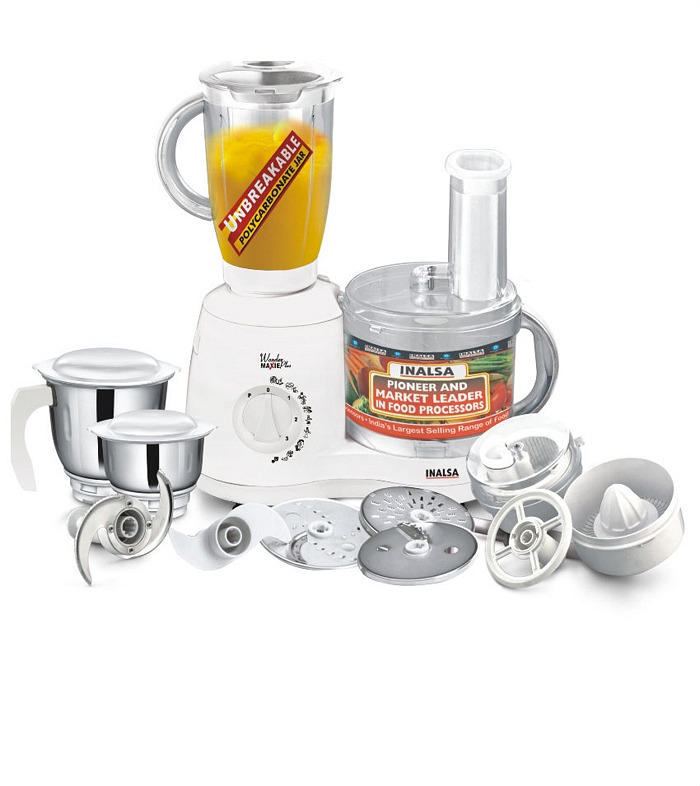 Inalsa Wonder Maxie Plus Food Processor Price in India Buy Inalsa
